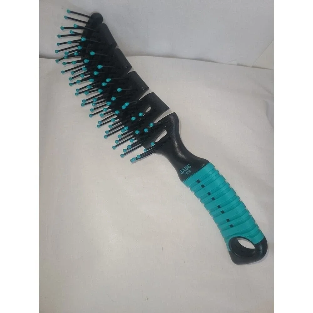 6 New Curved Vent Flex Hairbrushes Quick Dry Brushes Wet Hair Blow Dryer Styling